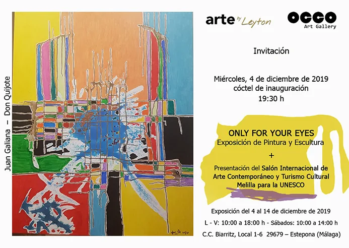 Exposición ONLY FOR YOUR EYES