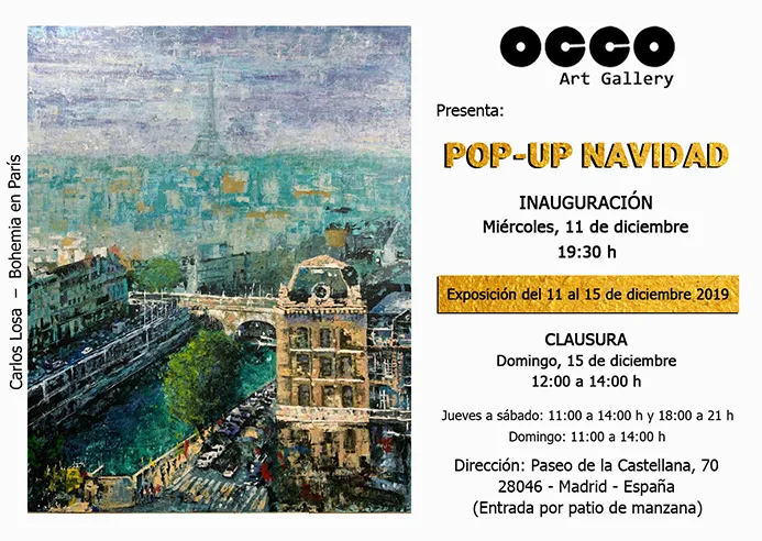 Exposición POP-UP NAVIDAD