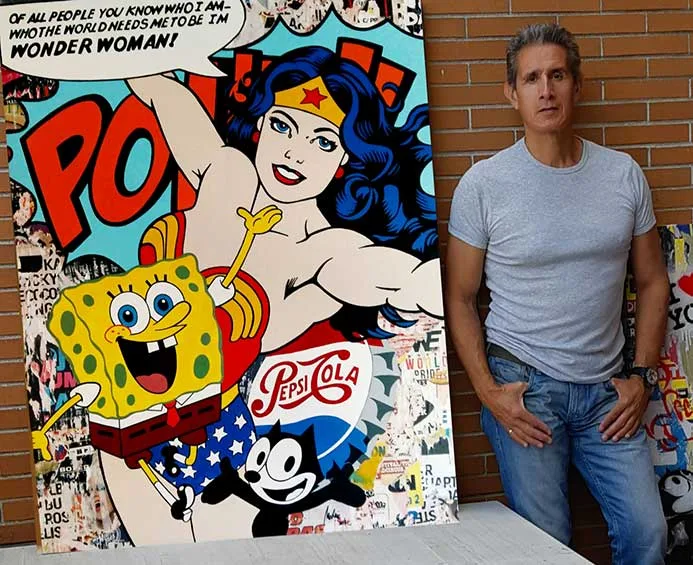 Javier Melus, Pop Art con alma de graffiti