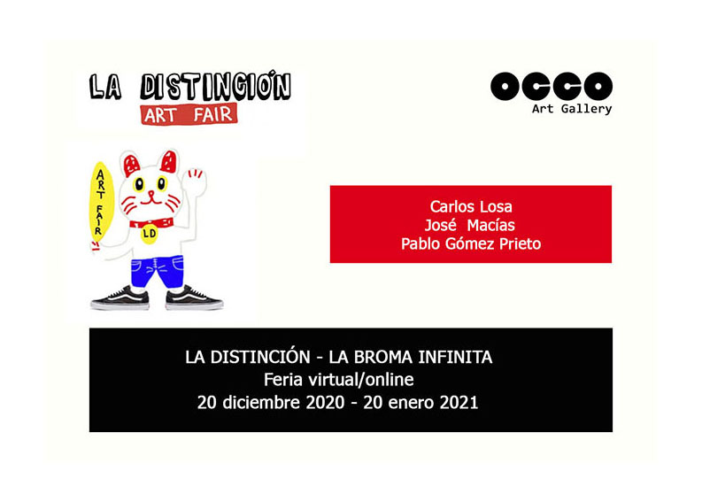 La Distinción – La Broma Infinita, feria virtual.