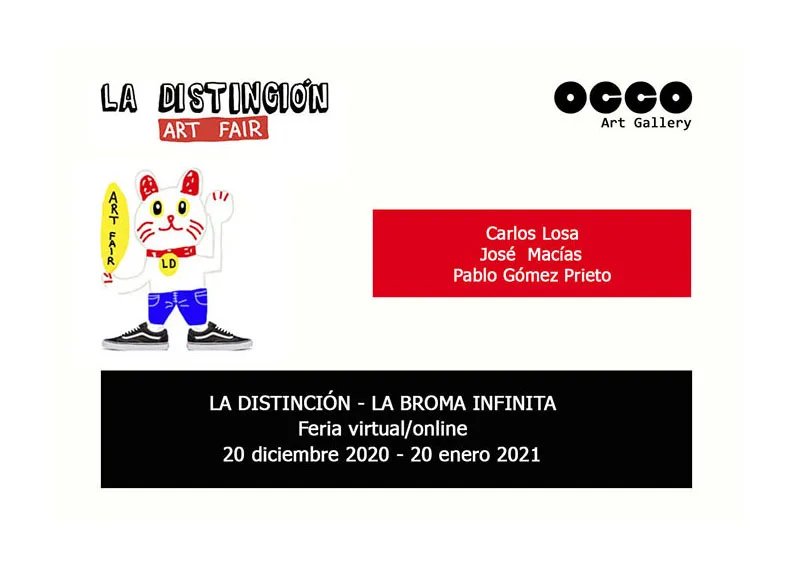 La Distinción – La Broma Infinita, feria virtual.