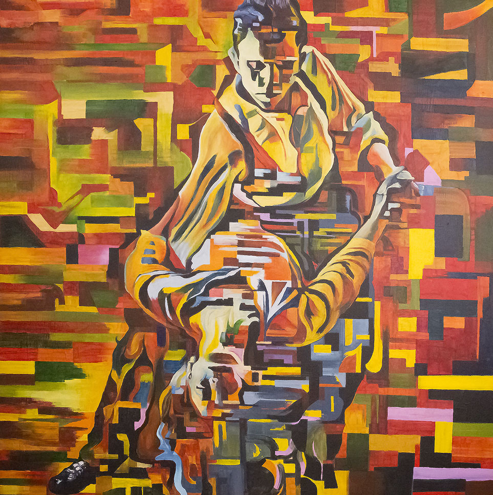 OCCO Art Magazine, emitido por Radio Hermes. Produce OCCO Art Gallery. Artista en el set de grabación: Carlos Losa