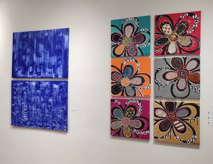OCCO Art Magazine, pintores Francisco Mayor y Clara 8A. Produce OCCO Art Gallery.