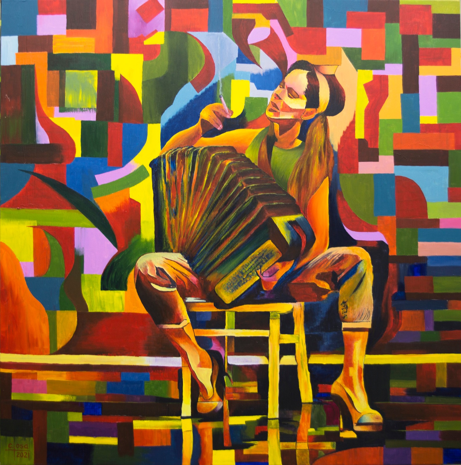 Carlos Losa. Exposición DESAFÍO en OCCO Art Gallery