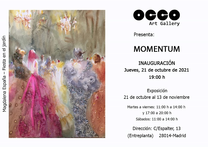 OCCO Art Gallery. Calle Espalter 13. 28014 – Madrid (Spain)
