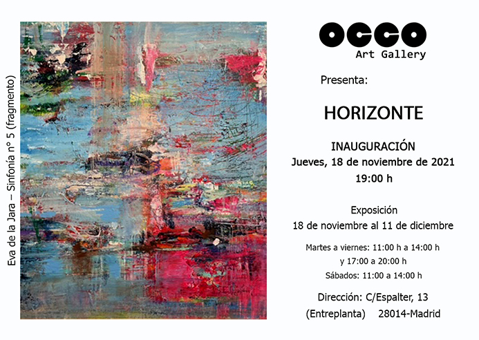 OCCO Art Gallery. Calle Espalter 13. 28014 – Madrid (Spain)
