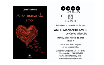 Presentación del libro Amor manando amor de Carlos Villarrubia