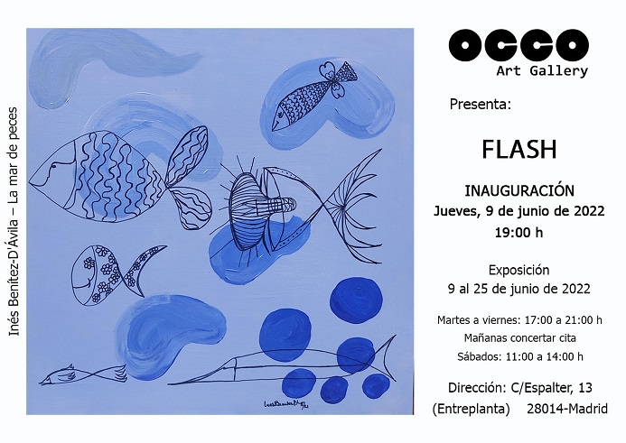 OCCO Art Gallery exposición colectiva de pintura, escultura, fotografía y grabado en Madrid.