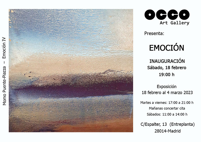 OCCO Art Gallery, exposición individual de dibujo en Madrid.