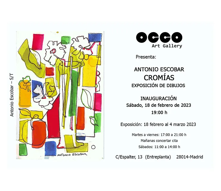 Antonio Escobar, CROMÍAS