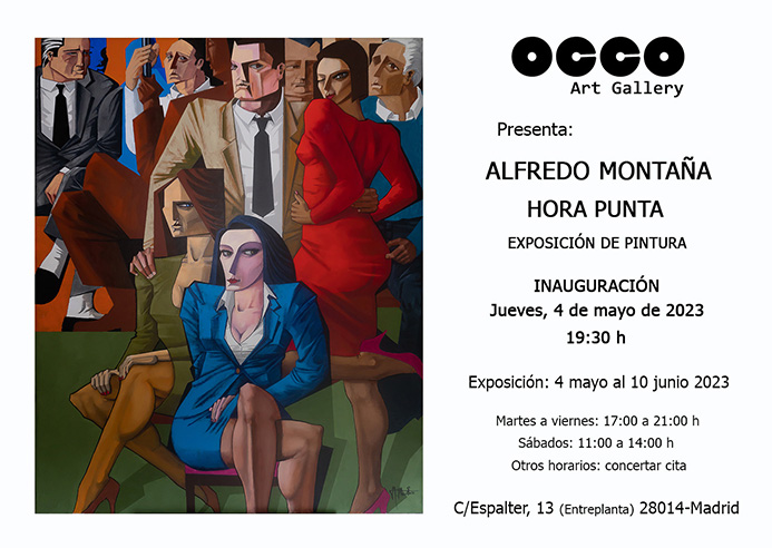 OCCO Art Gallery, exposición individual de pintura en Madrid.