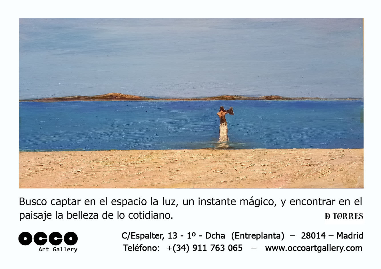 OCCO Art Gallery es una galería de arte, situada en Madrid, cuyo objetivo es difundir el arte en España e internacionalmente