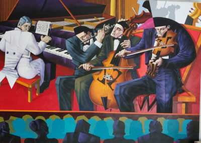 Exposición Alfredo Montaña. HORA PUNTA en OCCO Art Gallery