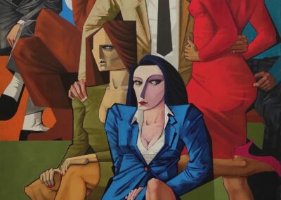 Exposición Alfredo Montaña. HORA PUNTA en OCCO Art Gallery