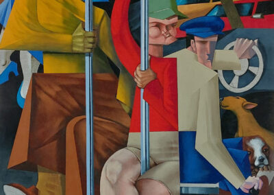 Exposición Alfredo Montaña. HORA PUNTA en OCCO Art Gallery