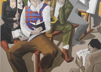 Exposición Alfredo Montaña. HORA PUNTA en OCCO Art Gallery