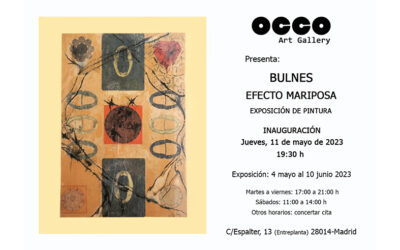 Bulnes, exposición EFECTO MARIPOSA