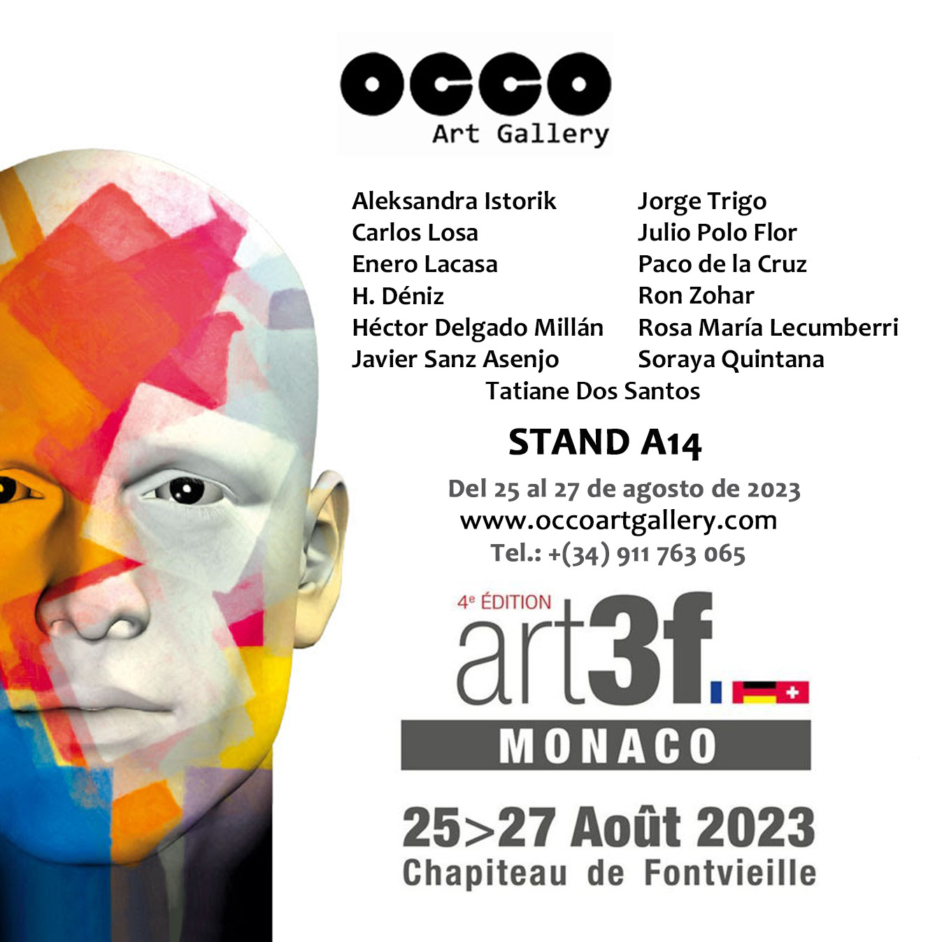 FERIA art3f MÓNACO- 2023