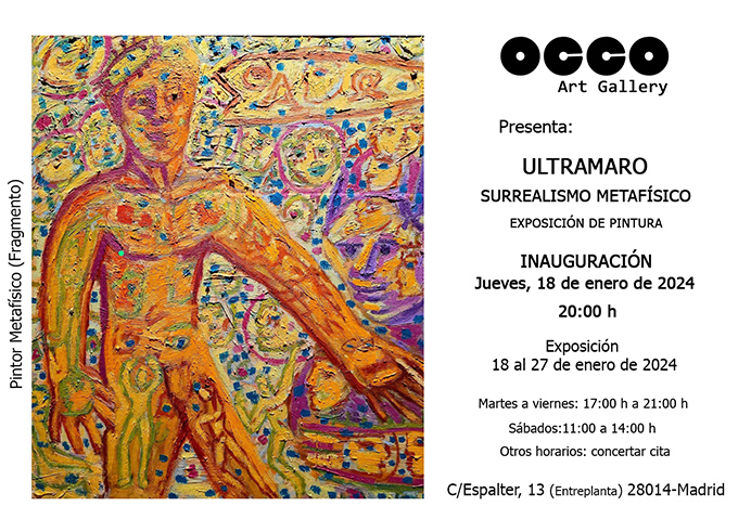 Exposición colectiva de pintura y escultura en Madrid.