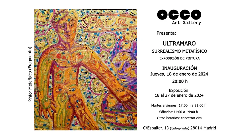 Exposición ULTRAMARO. SURREALISMO METAFÍSICO