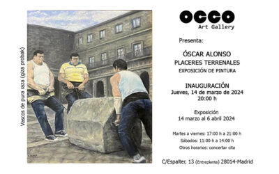 Óscar Alonso, exposición PLACERES TERRENALES