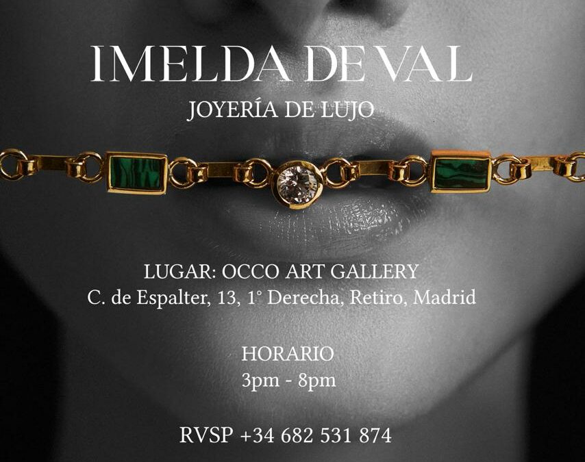 Imelda de Val presenta su colección de joyas RAÍZ
