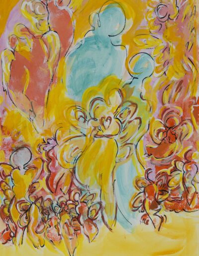Daphne Anastassiou, exposición de pintura y escultura