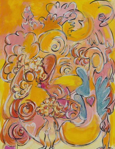 Daphne Anastassiou, exposición de pintura y escultura