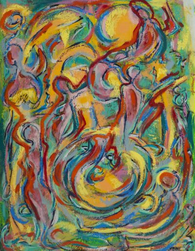 Daphne Anastassiou, exposición de pintura y escultura