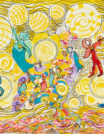 Daphne Anastassiou, exposición de pintura y escultura