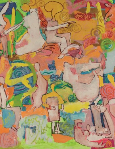 Daphne Anastassiou, exposición de pintura y escultura