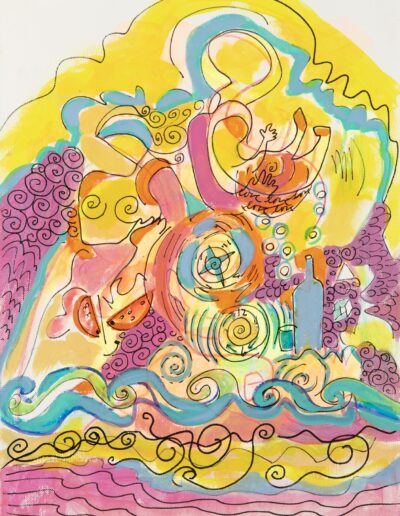 Daphne Anastassiou, exposición de pintura y escultura