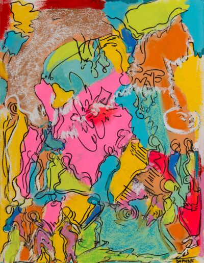 Daphne Anastassiou, exposición de pintura y escultura