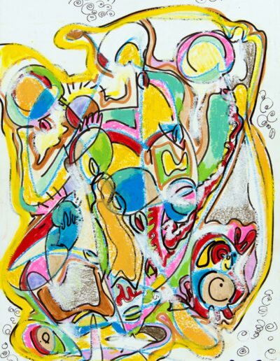 Daphne Anastassiou, exposición de pintura y escultura