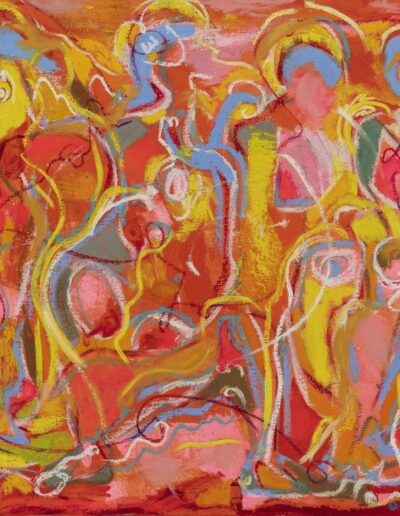 Daphne Anastassiou, exposición de pintura y escultura