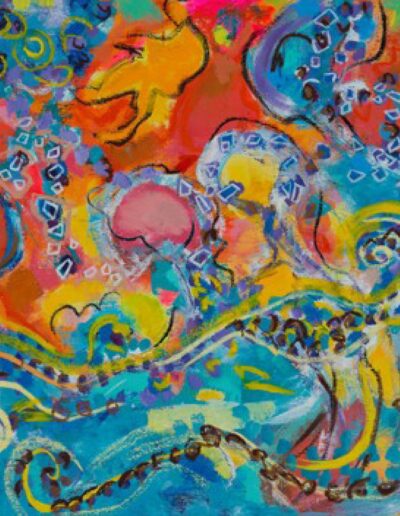Daphne Anastassiou, exposición de pintura y escultura