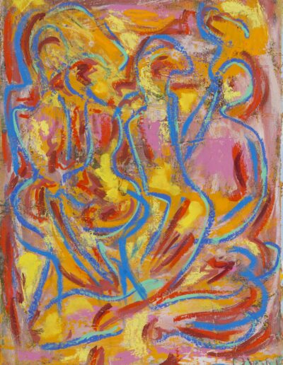 Daphne Anastassiou, exposición de pintura y escultura