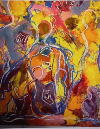Daphne Anastassiou, exposición de pintura y escultura