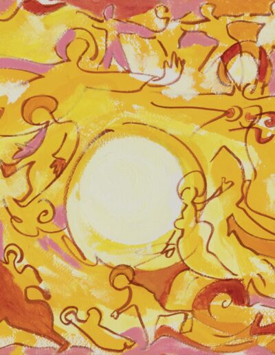 Daphne Anastassiou, exposición de pintura y escultura