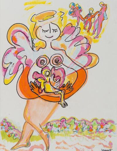 Daphne Anastassiou, exposición de pintura y escultura