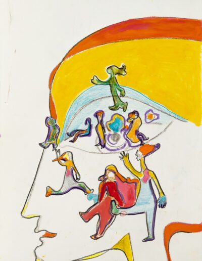 Daphne Anastassiou, exposición de pintura y escultura