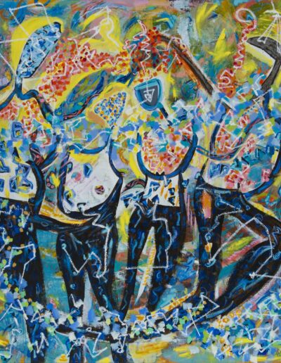 Daphne Anastassiou, exposición de pintura y escultura