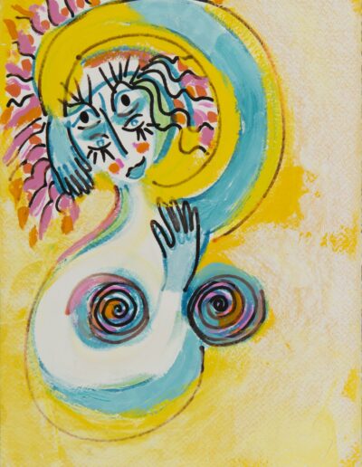 Daphne Anastassiou, exposición de pintura y escultura