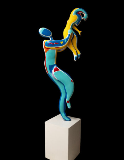 Daphne Anastassiou, exposición de pintura y escultura