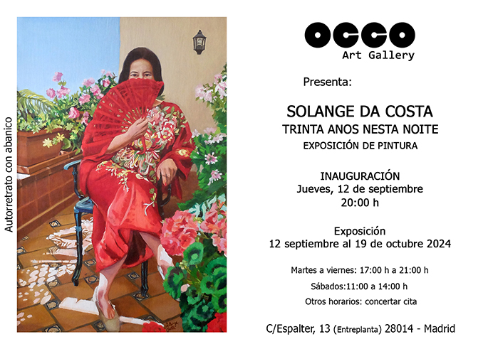 OCCO Art Gallery exposición colectiva de pintura y escultura en Madrid.
