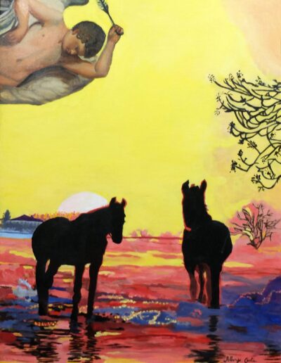 Solange da Costa. TRINTA ANOS NESTA NOITE. Exposición de pintura en OCCO Art Gallery