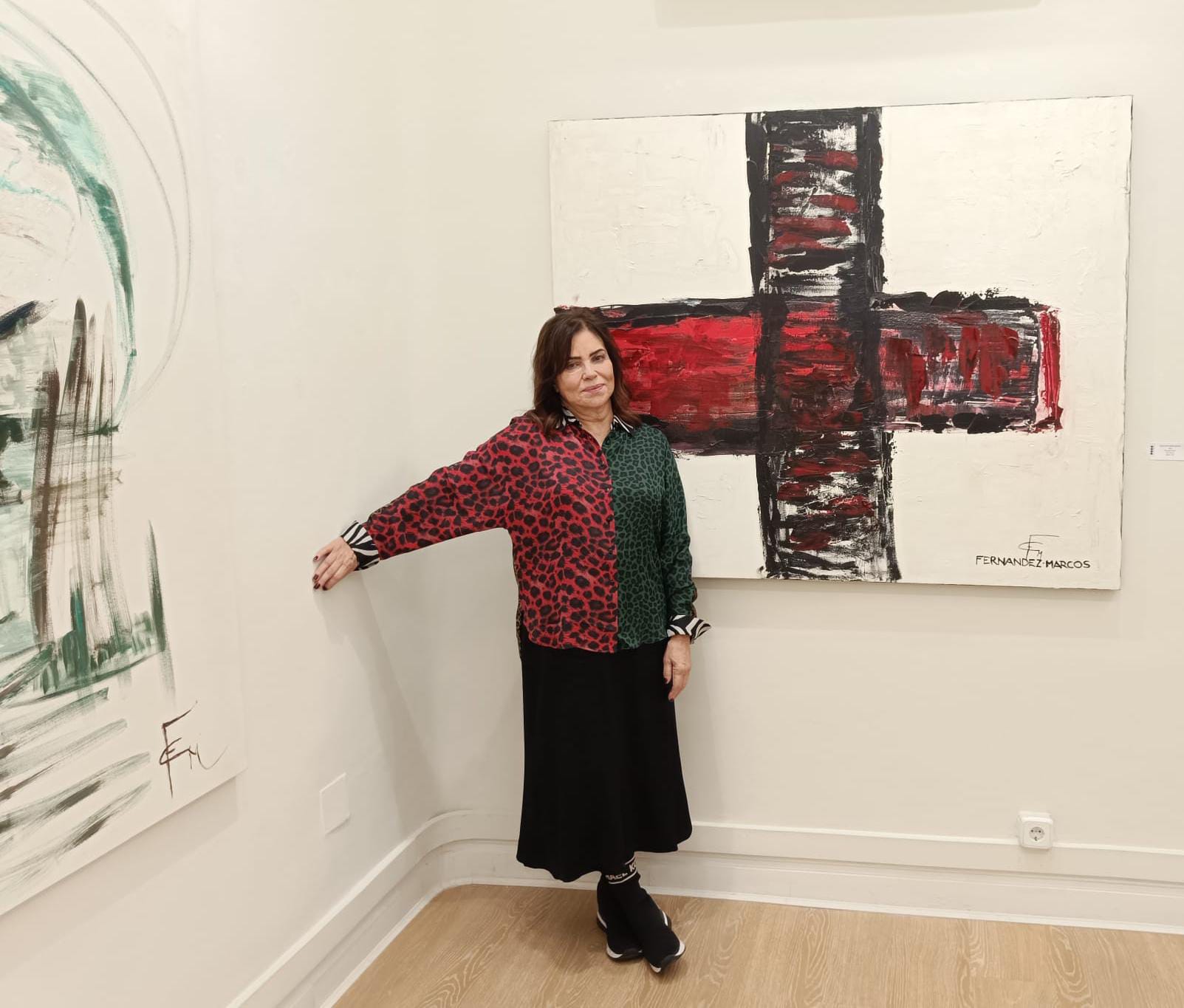 Concha Fernández Marcos Concha Fernández Marcos. Exposición de pintura CIELO, FUEGO Y AIRE