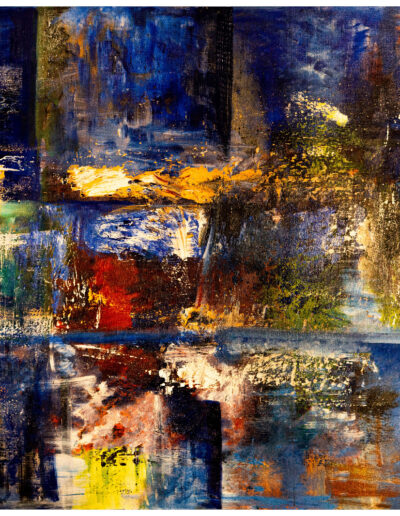 Concha Fernández Marcos. Exposición de pintura CIELO, FUEGO Y AIRE