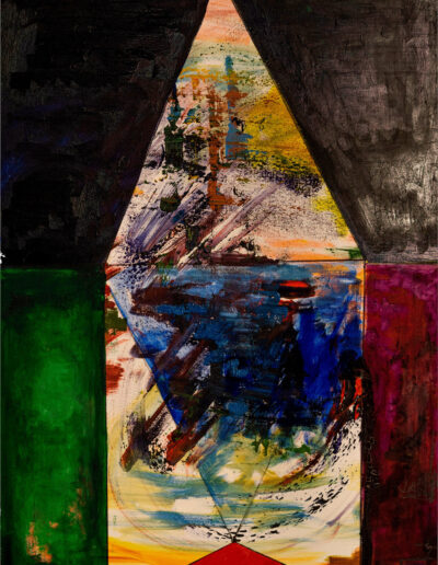 Concha Fernández Marcos. Exposición de pintura CIELO, FUEGO Y AIRE