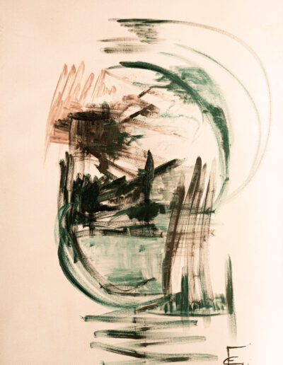 Concha Fernández Marcos. Exposición de pintura CIELO, FUEGO Y AIRE